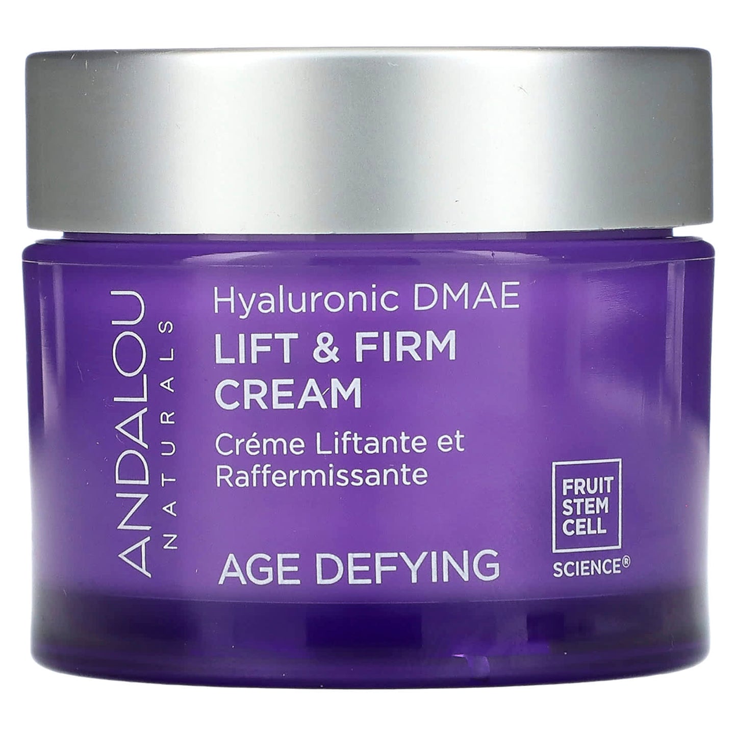 Andalou Naturals Lift & Firm Cream, Hyaluronic DMAE, Age Defying - Image 1