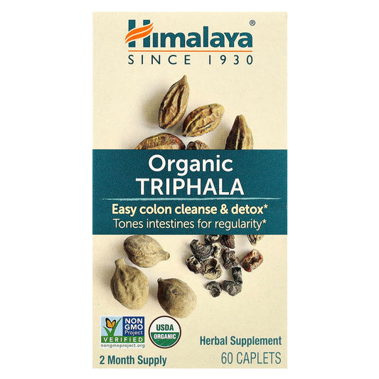 Himalaya Organic Triphala Capsules for Colon Cleanse and Detox - Image 1