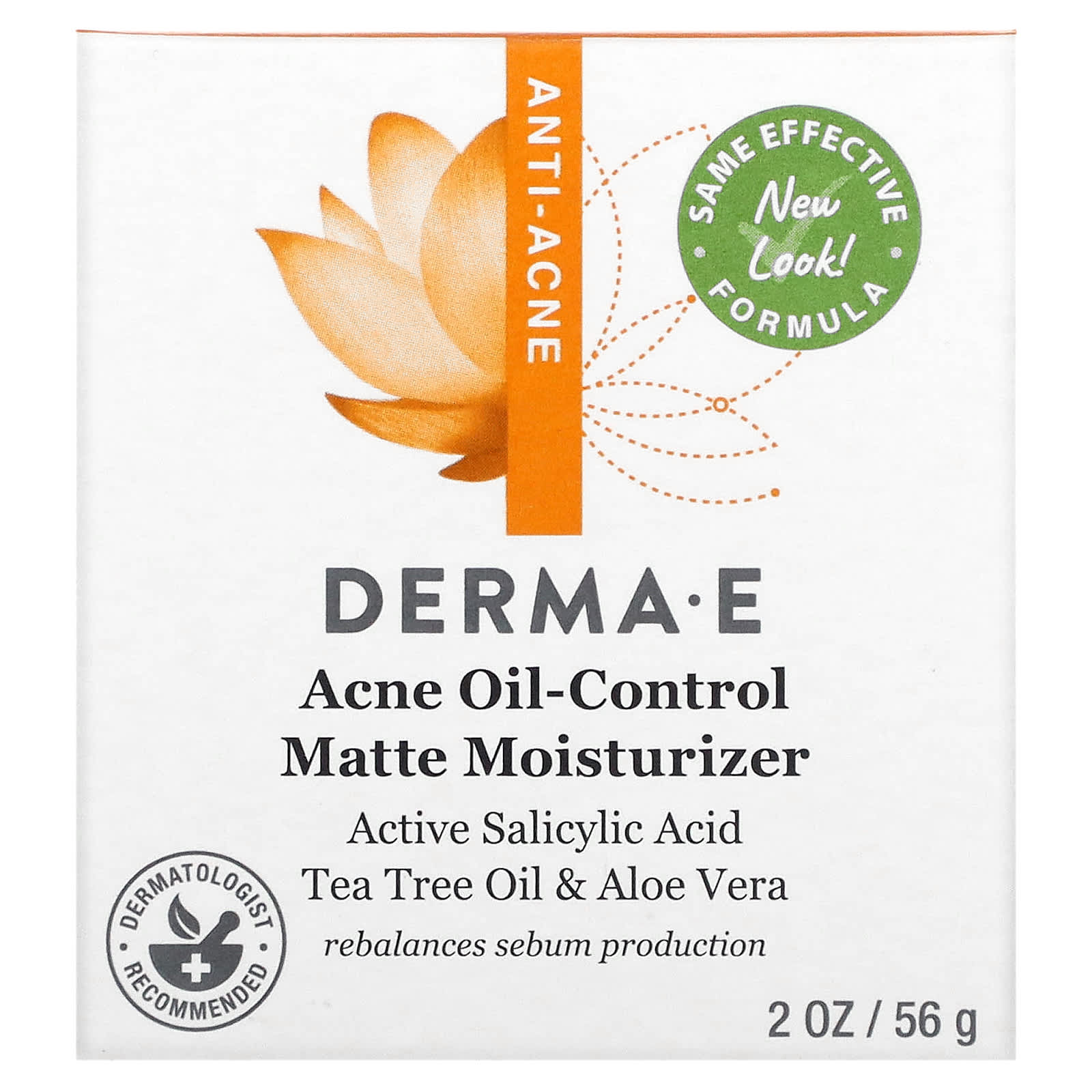 Derma E Acne Oil-Control Matte Moisturizer for Oily Skin - Image 2