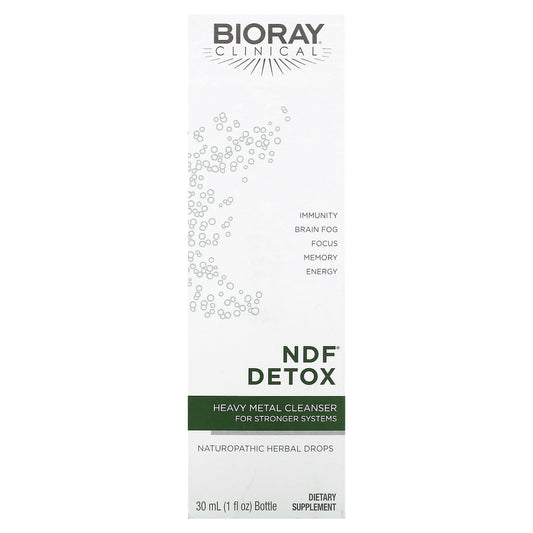 Bioray NDF Detox Heavy Metal Cleanser for Stronger Immune Systems 1 fl oz - Image 1