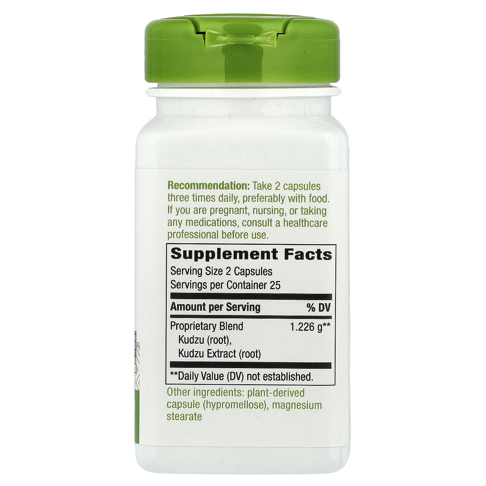Nature's Way, Kudzu Root, 50 Vegan Capsules (613 mg per Capsule) - Image 2