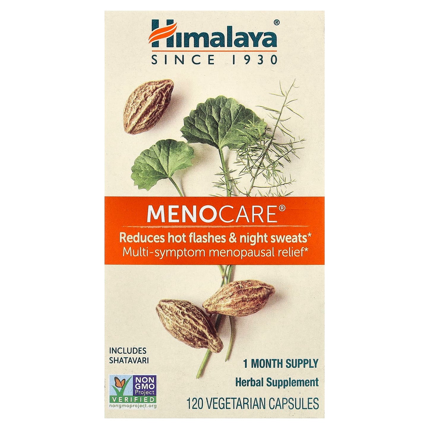 Natural Menopause Relief with Himalaya MenoCare 120 Capsules - Image 1
