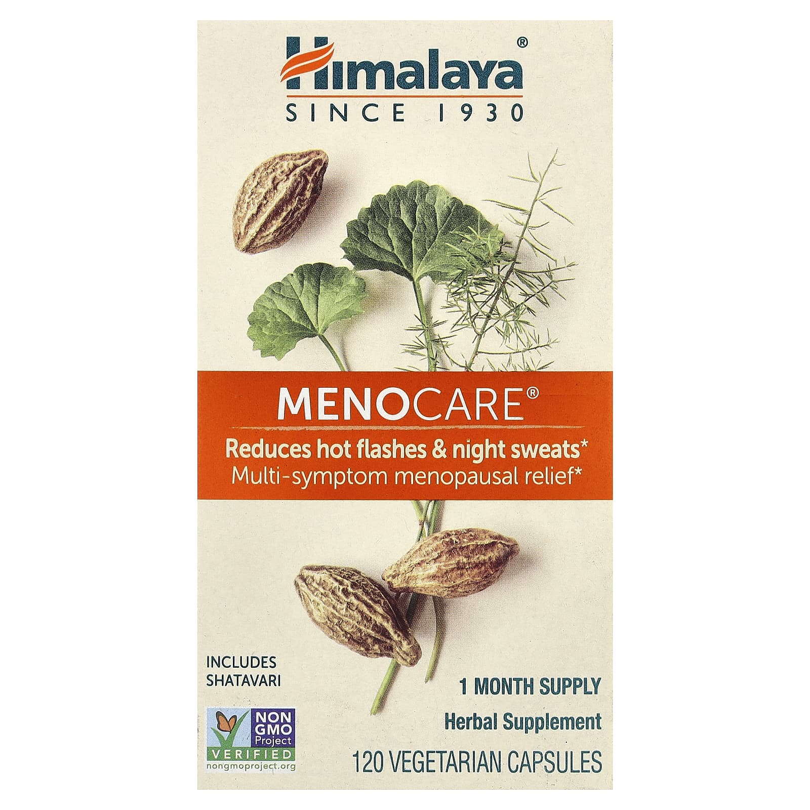 Natural Menopause Relief with Himalaya MenoCare 120 Capsules - Image 1
