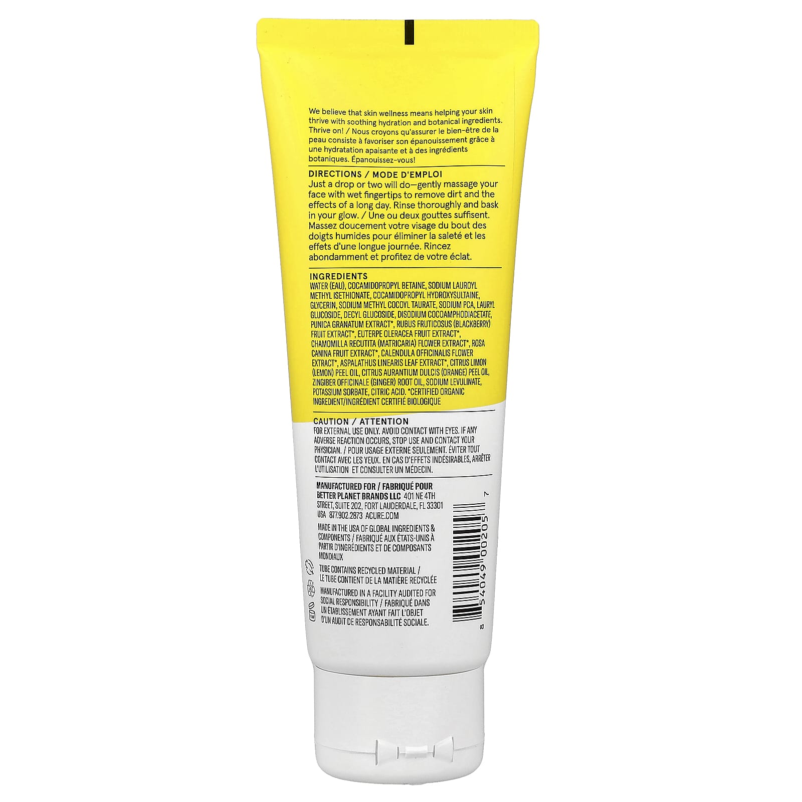 Brighten Your Radiance with Acure's Vegan Cleansing Gel - Image 2
