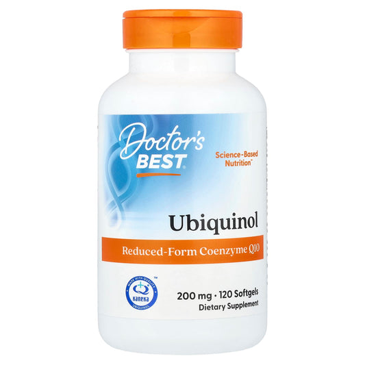 Ubiquinol 200mg 120 Softgels for Cellular Energy and Heart Health - Image 1