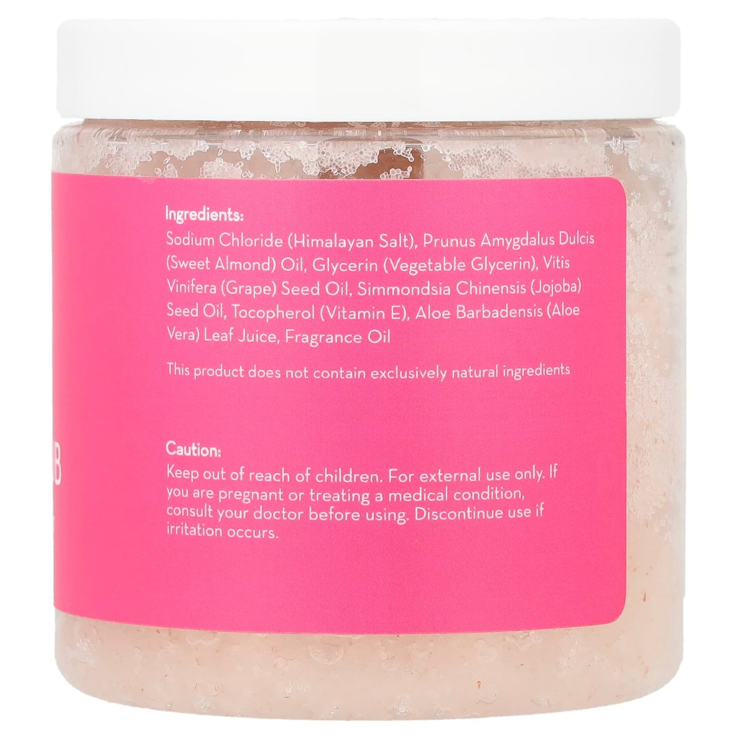 Pure Body Naturals, Himalayan Pink Salt Scrub, 12 oz (340 g) - Image 2