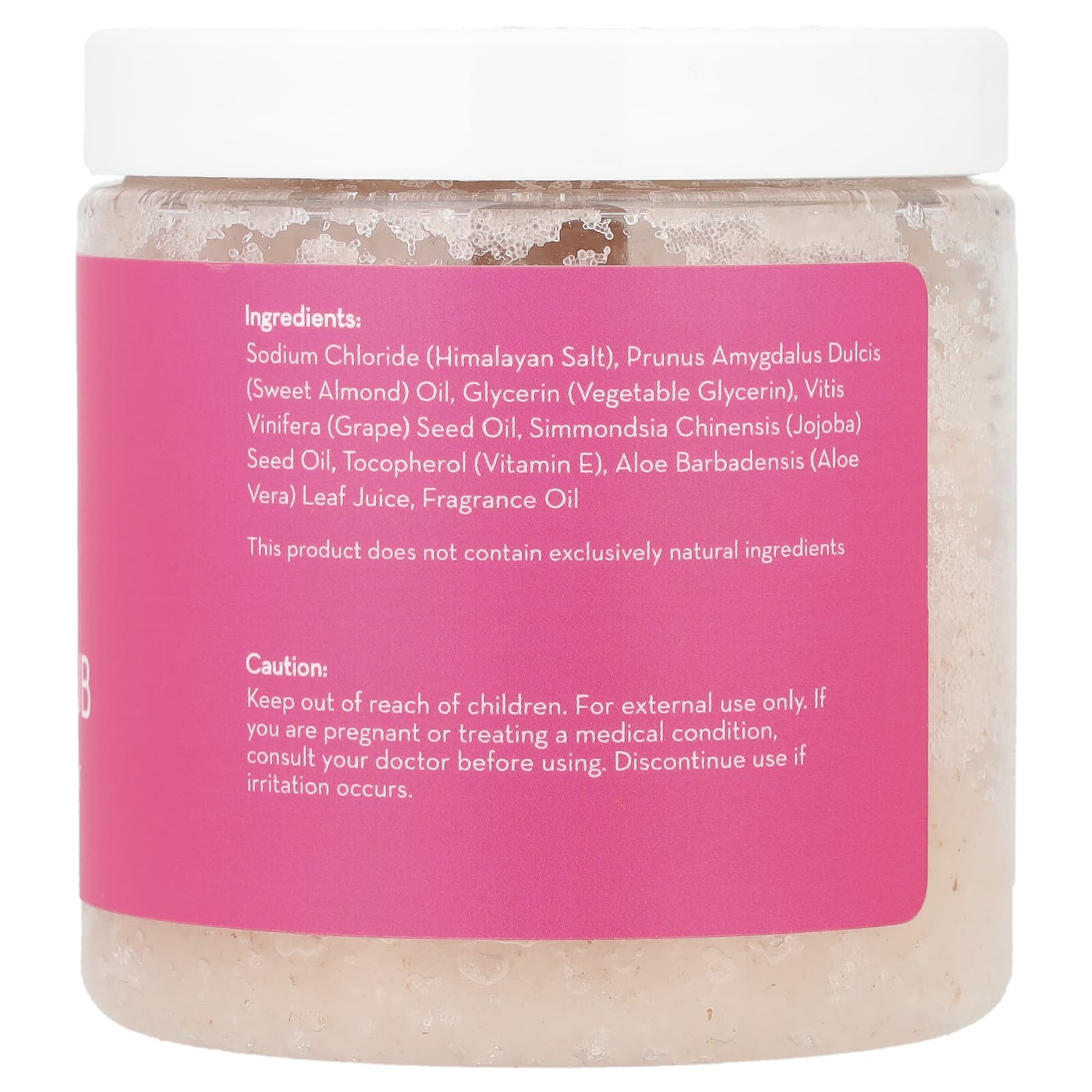 Pure Body Naturals, Himalayan Pink Salt Scrub, 12 oz (340 g) - Image 2