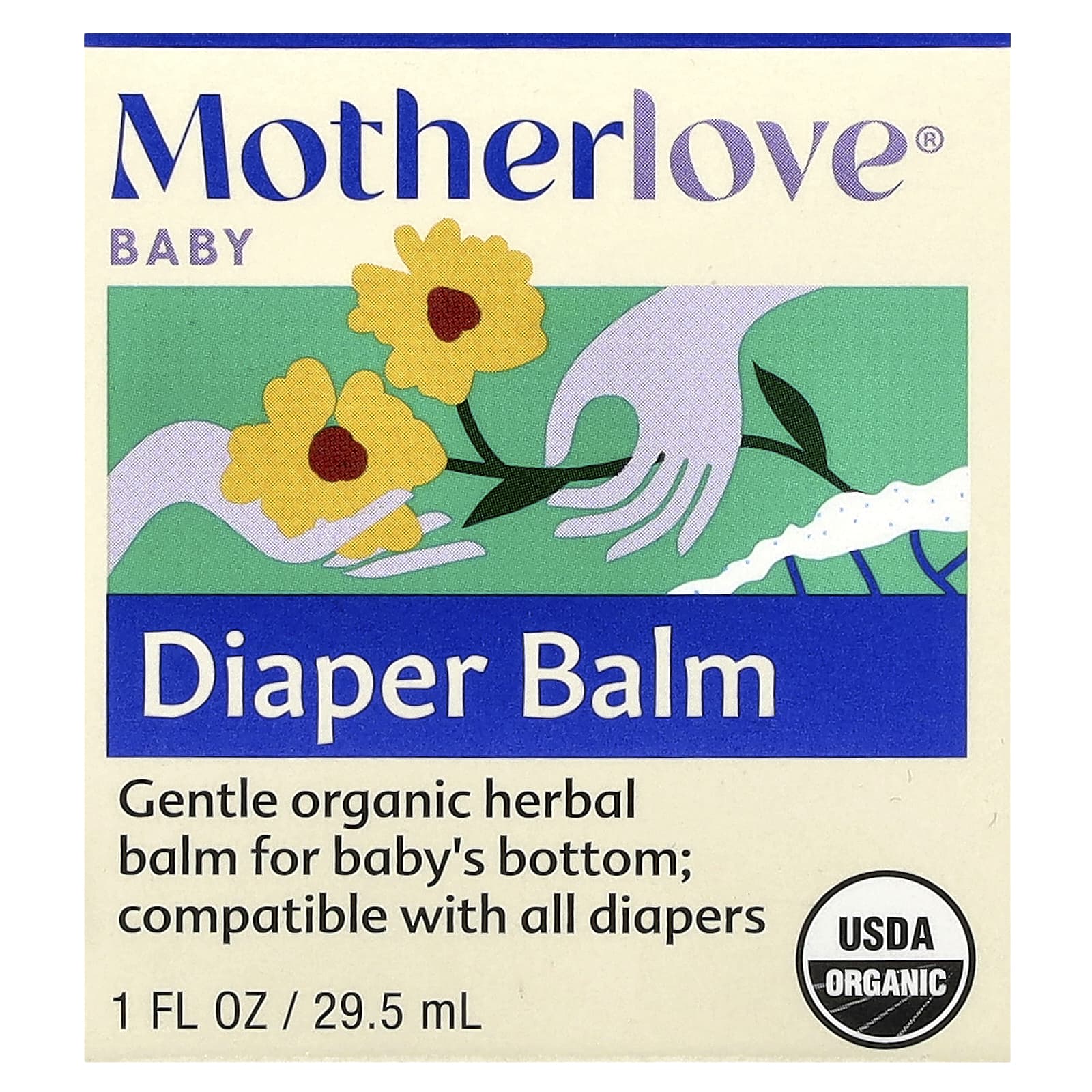 Motherlove, Baby, Diaper Balm, 1 fl oz (29.5 ml) - Image 2
