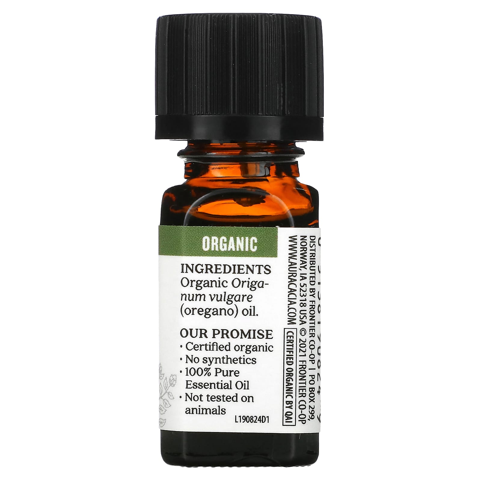Aura Cacia Organic Oregano Essential Oil 0.25 fl oz - 100% Pure - Image 2