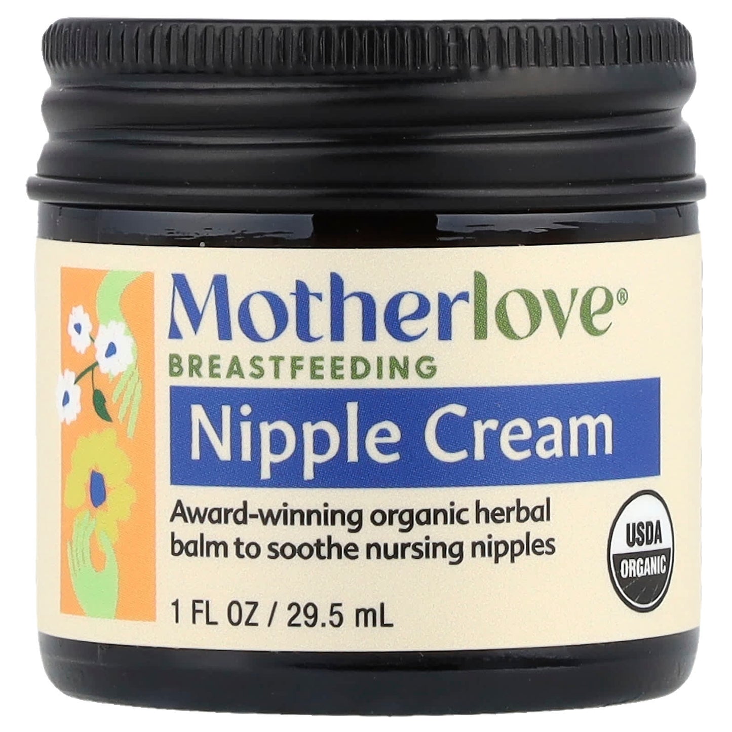 Motherlove, Breastfeeding, Nipple Cream, 1 fl oz (29.5 ml) - Image 1