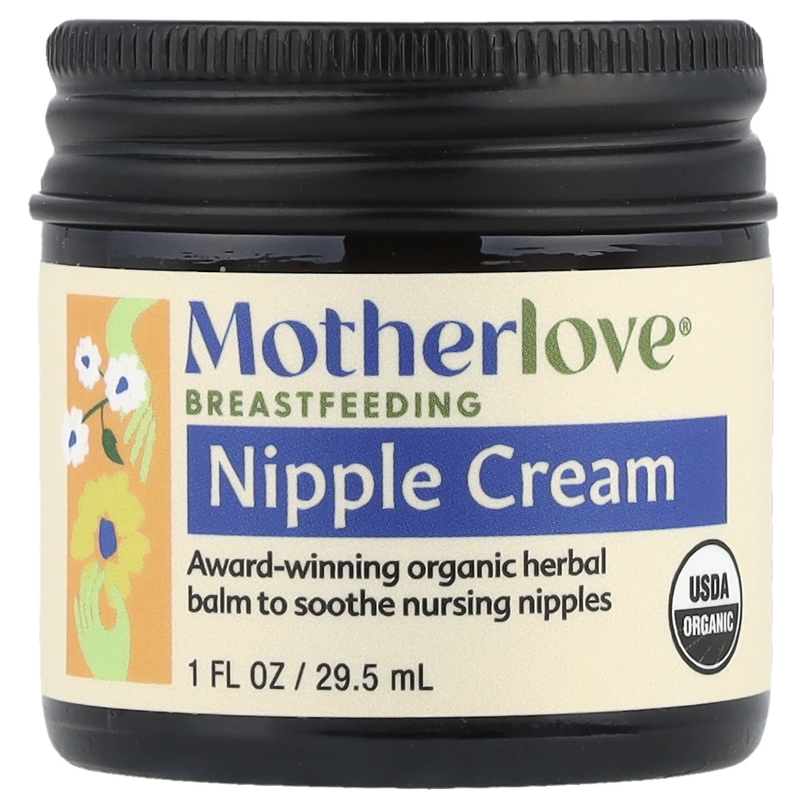 Motherlove, Breastfeeding, Nipple Cream, 1 fl oz (29.5 ml) - Image 1