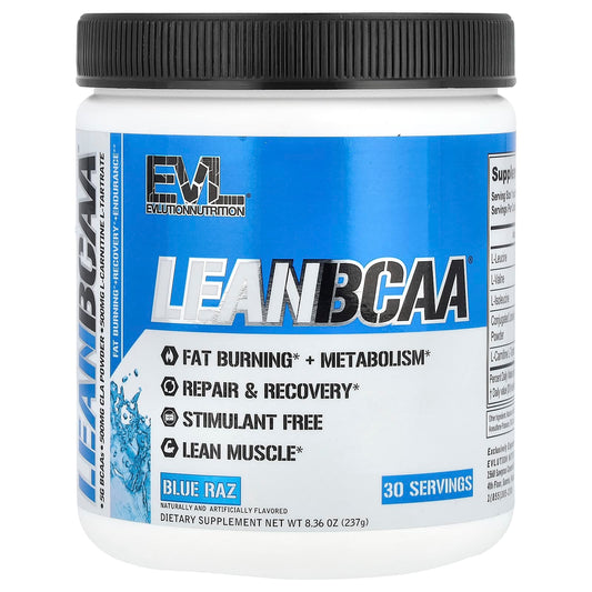 EVLution Nutrition Lean BCAA for Muscle Recovery & Endurance - Image 1