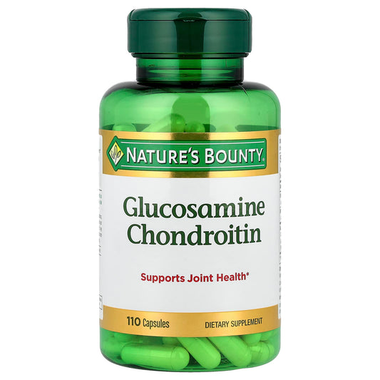Nature's Bounty, Glucosamine Chondroitin, 110 Capsules - Image 1