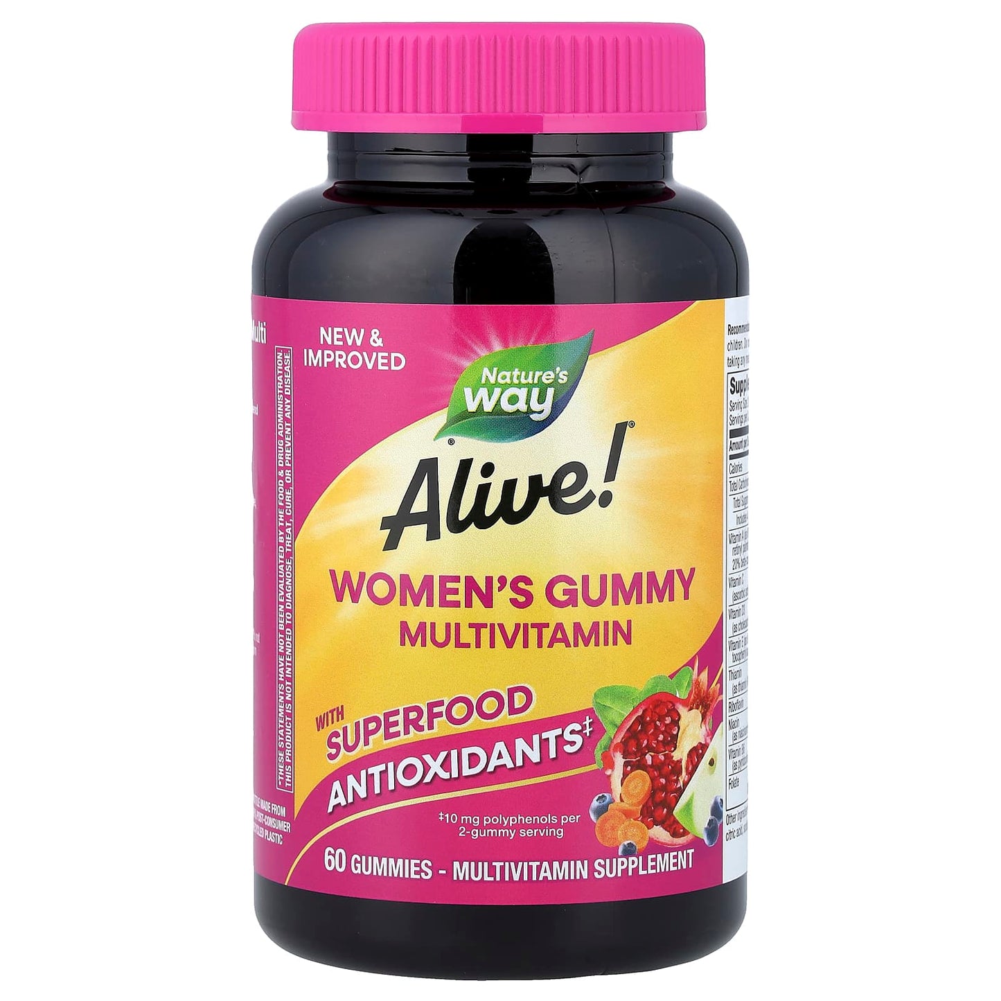 Nature's Way, Alive!® Women's Gummy Multivitamin, Mixed Berry, 60 Gummies - Image 1