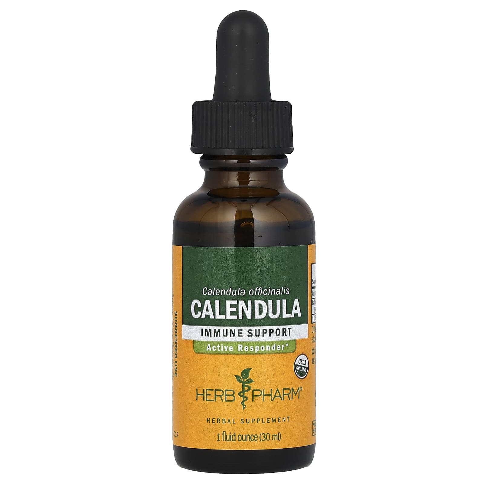 Herb Pharm USDA Organic Calendula Liquid Extract for Immune Support - Image 1