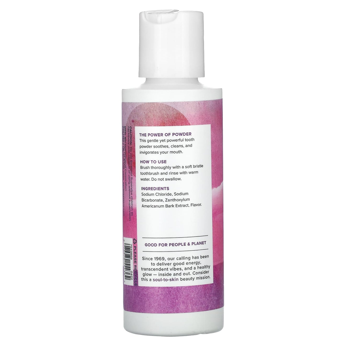 Peppermint Tooth Powder for a Healthy Smile by Heritage Store - Image 2