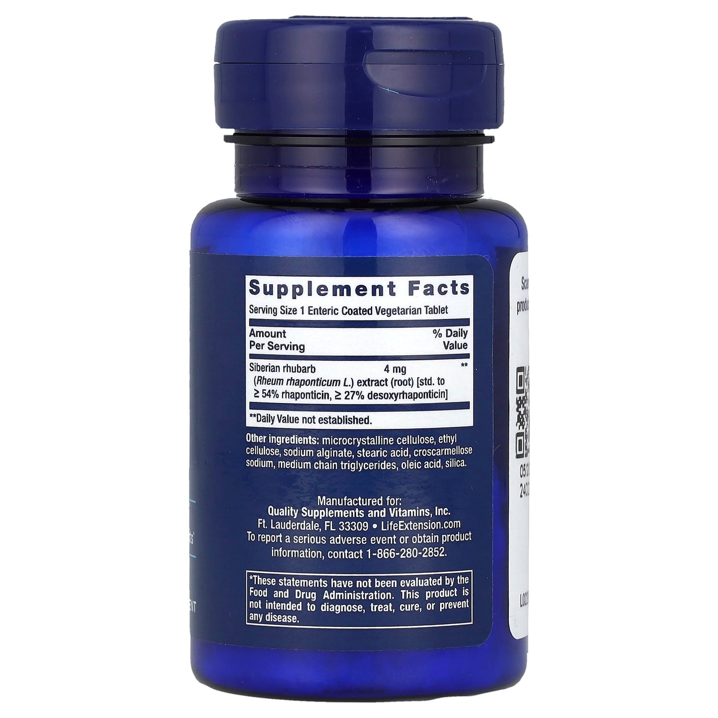Life Extension, Menopause Relief, 30 Enteric Coated Vegetarian Tablets - Image 2
