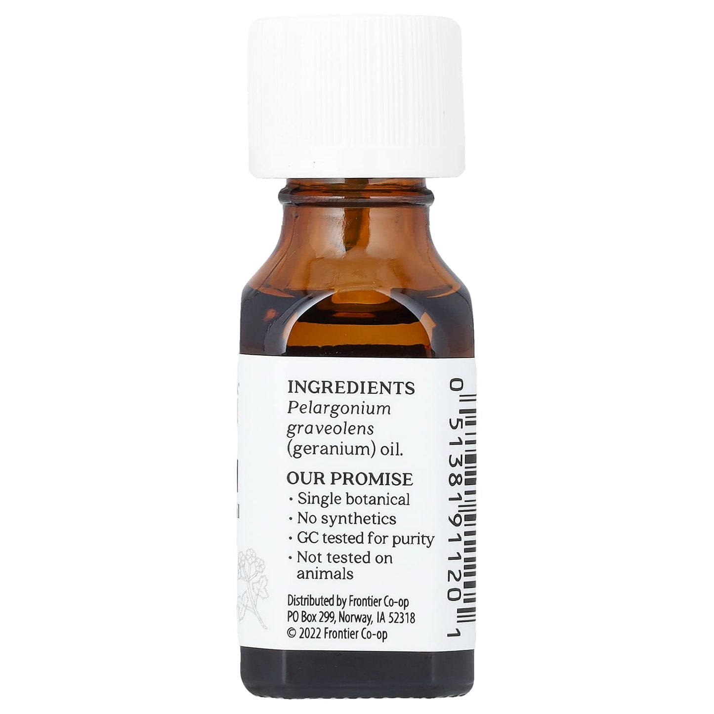 Aura Cacia Pure Geranium Essential Oil 15ml for Balanced Self-Care - Image 2