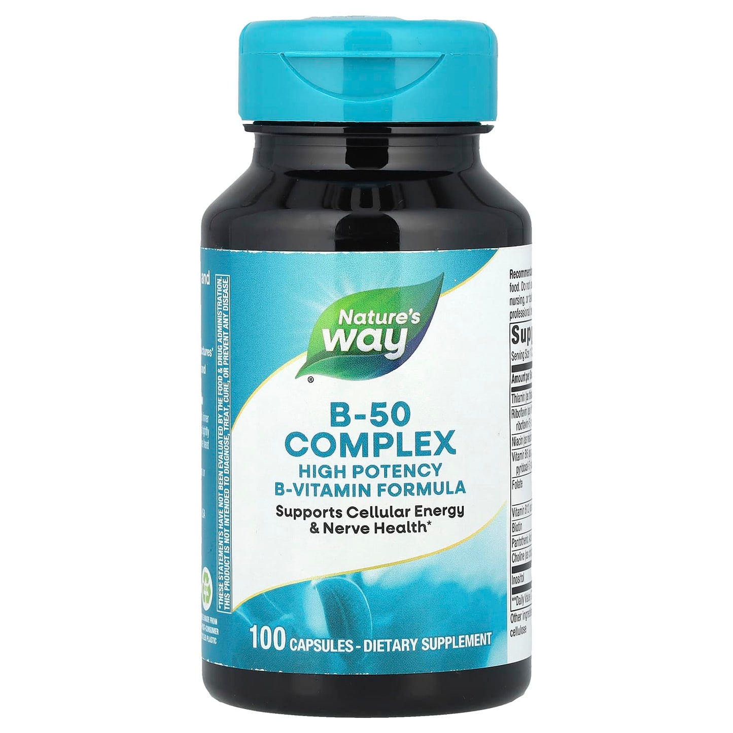 Nature's Way, B-50 Complex, 100 Capsules - Image 1