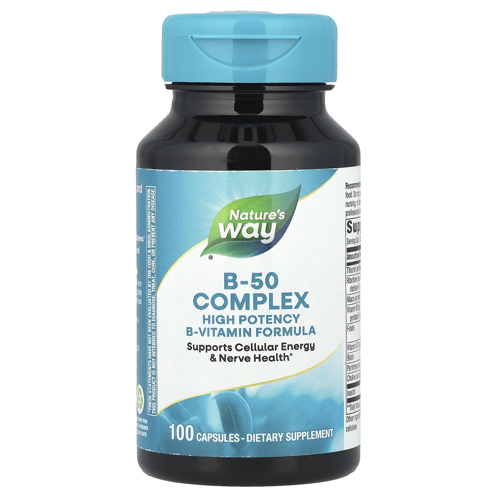 Nature's Way, B-50 Complex, 100 Capsules - Image 1