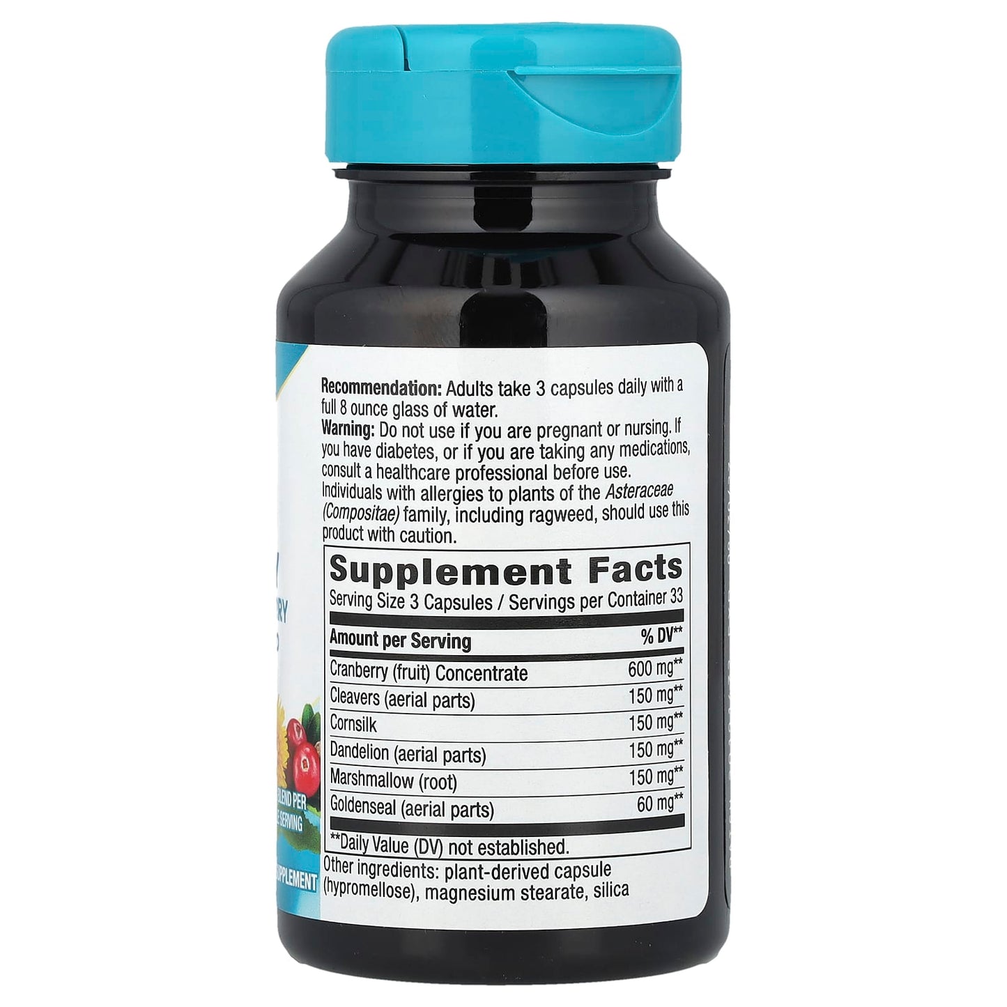 Nature's Way, Urinary with Cranberry, 100 Vegan Capsules - Image 2