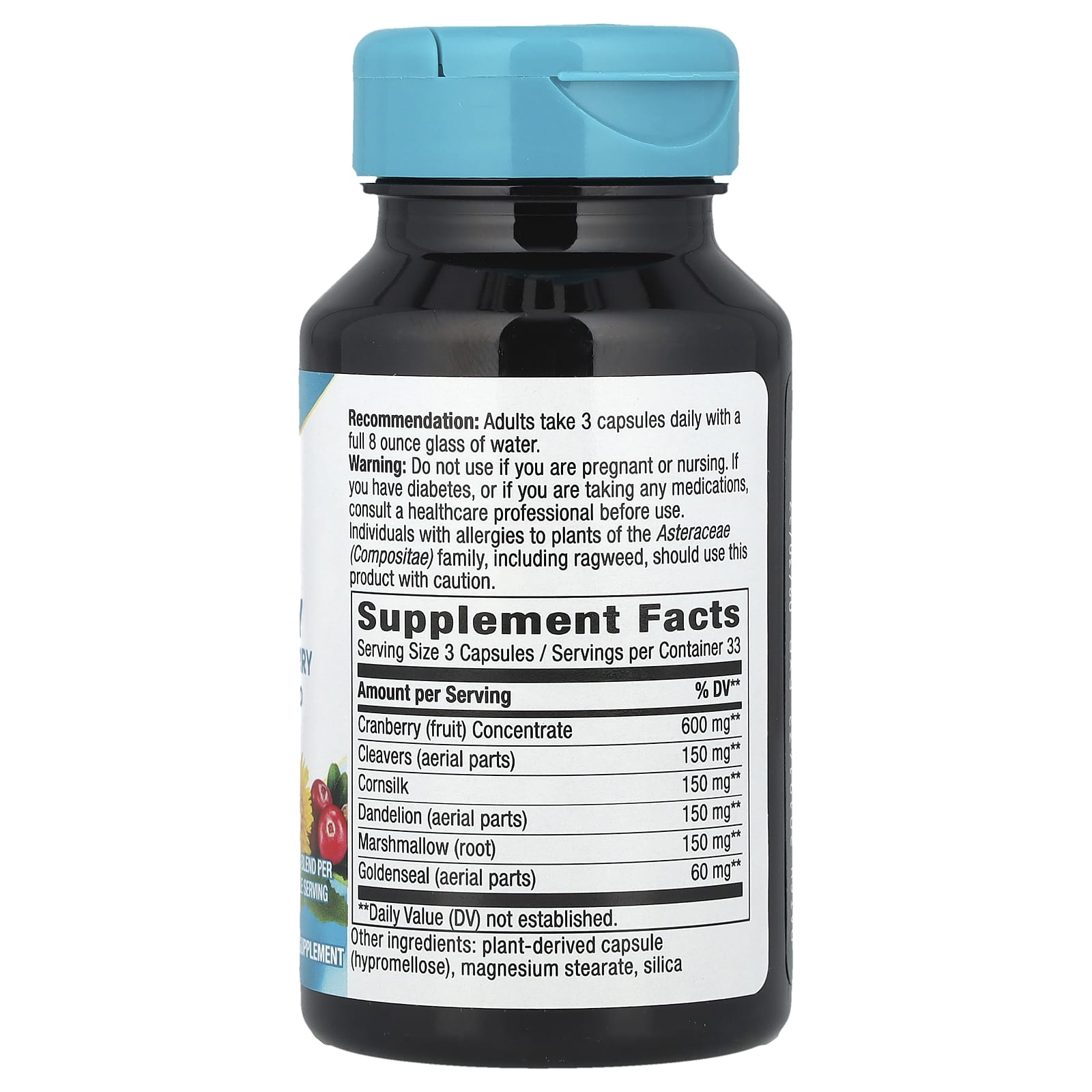Nature's Way, Urinary with Cranberry, 100 Vegan Capsules - Image 2