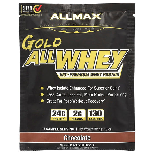 ALLMAX Gold Allwhey 100% Premium Whey Protein Chocolate - Image 1