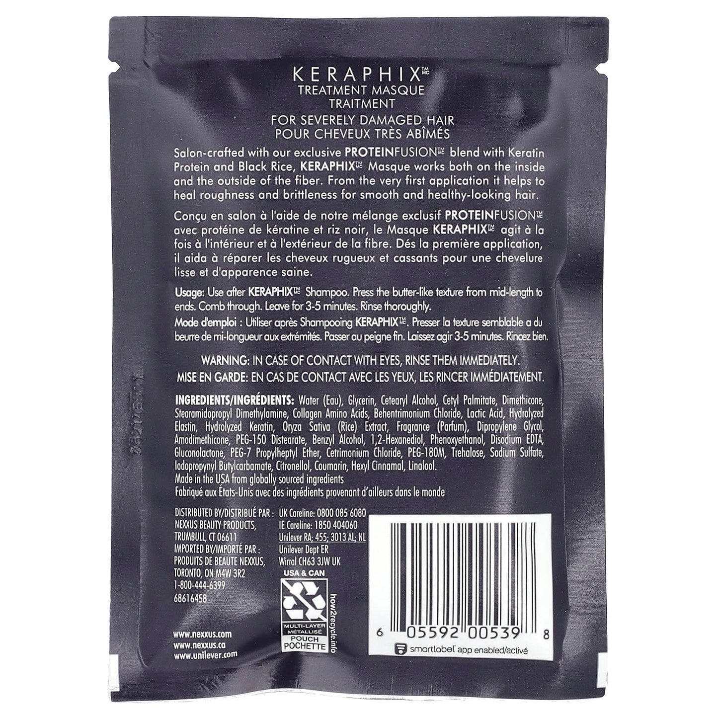 Nexxus, Keraphix™ Treatment Hair Masque, Damage Healing, 1.5 oz (43 g) - Image 2