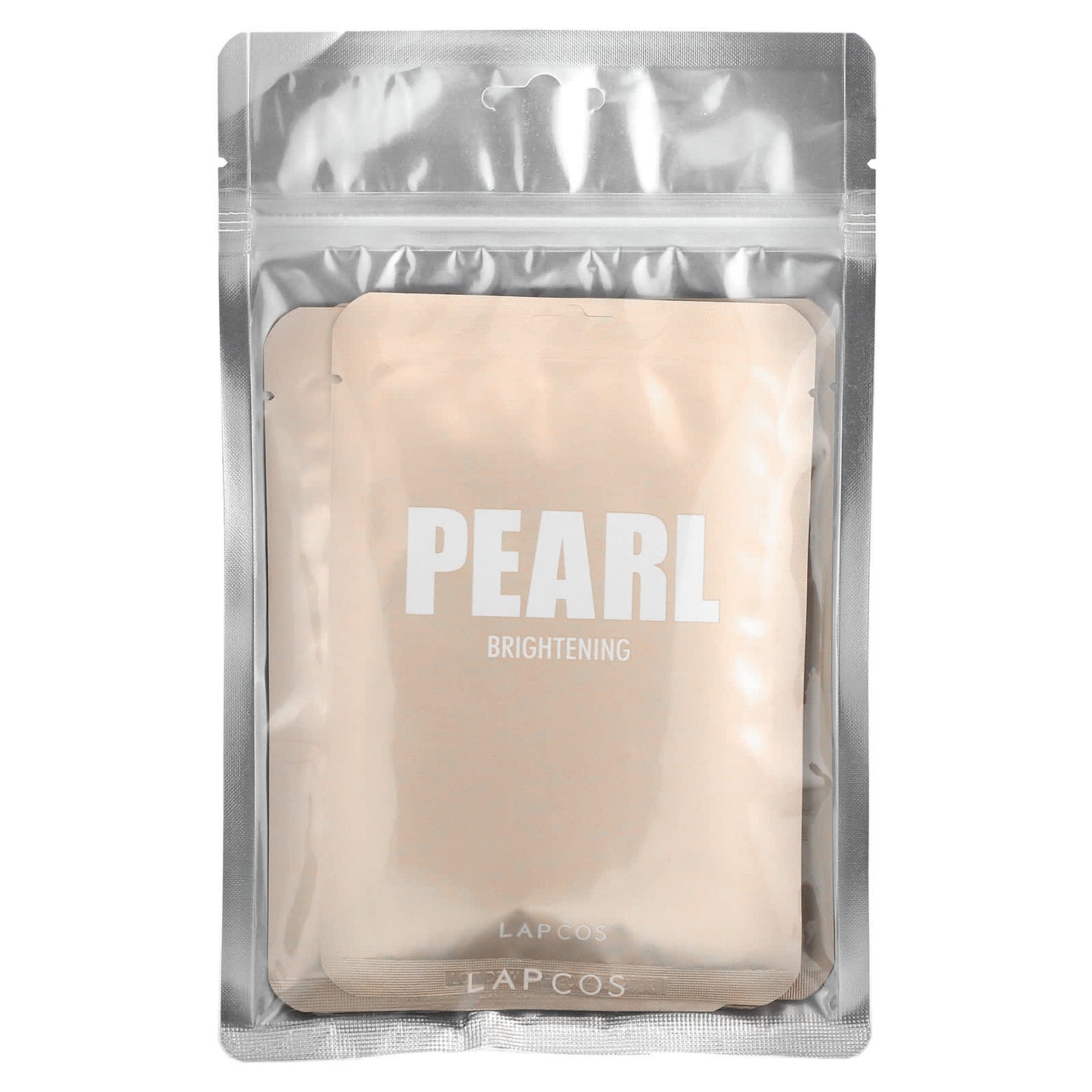 Lapcos, Pearl Beauty Sheet Mask Set, Brightening, 5 Sheets, 0.81 fl oz (24 ml) Each - Image 2