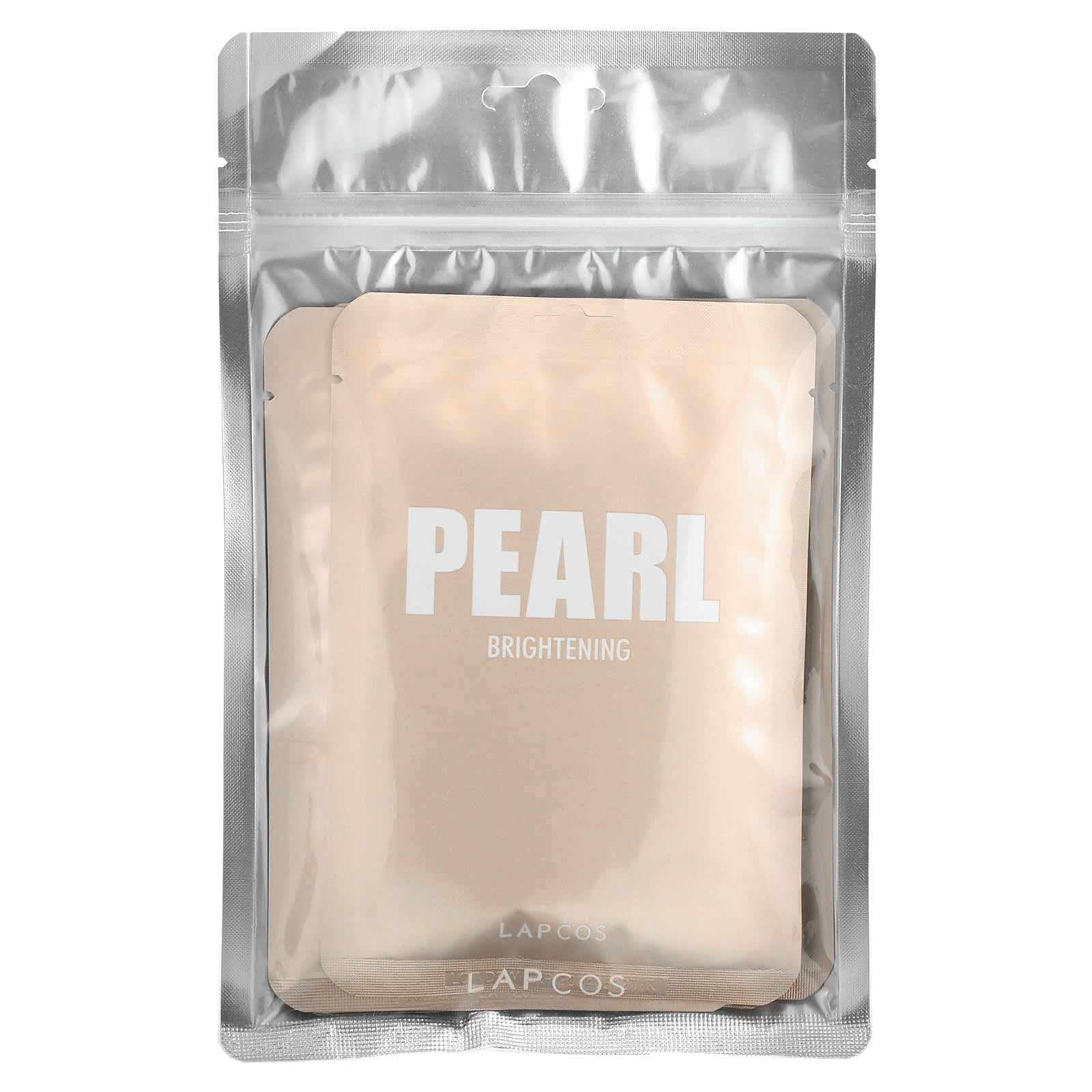 Lapcos, Pearl Beauty Sheet Mask Set, Brightening, 5 Sheets, 0.81 fl oz (24 ml) Each - Image 2