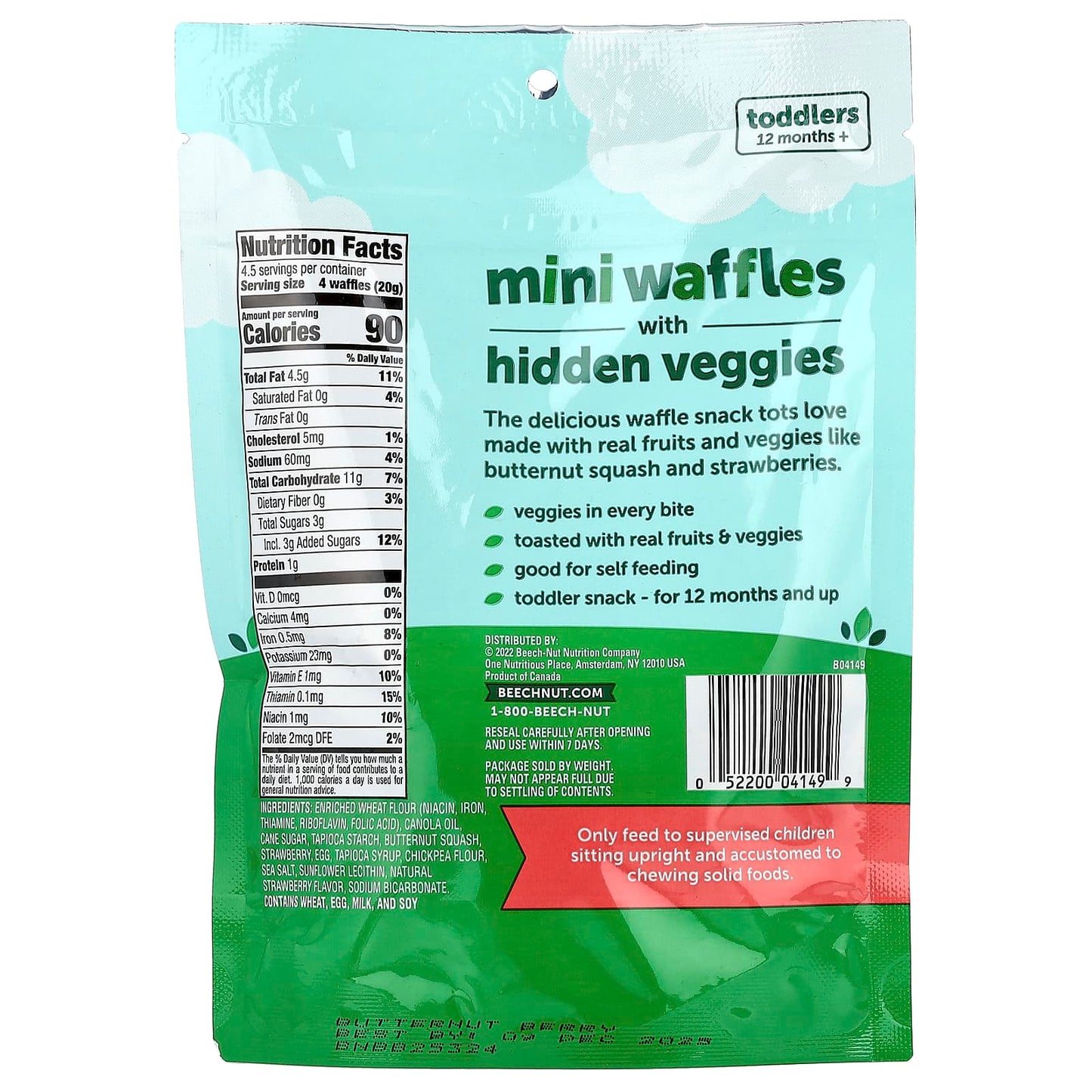 Delicious Mini Waffles with Hidden Veggies for Toddlers - Butternut Berry - Image 2