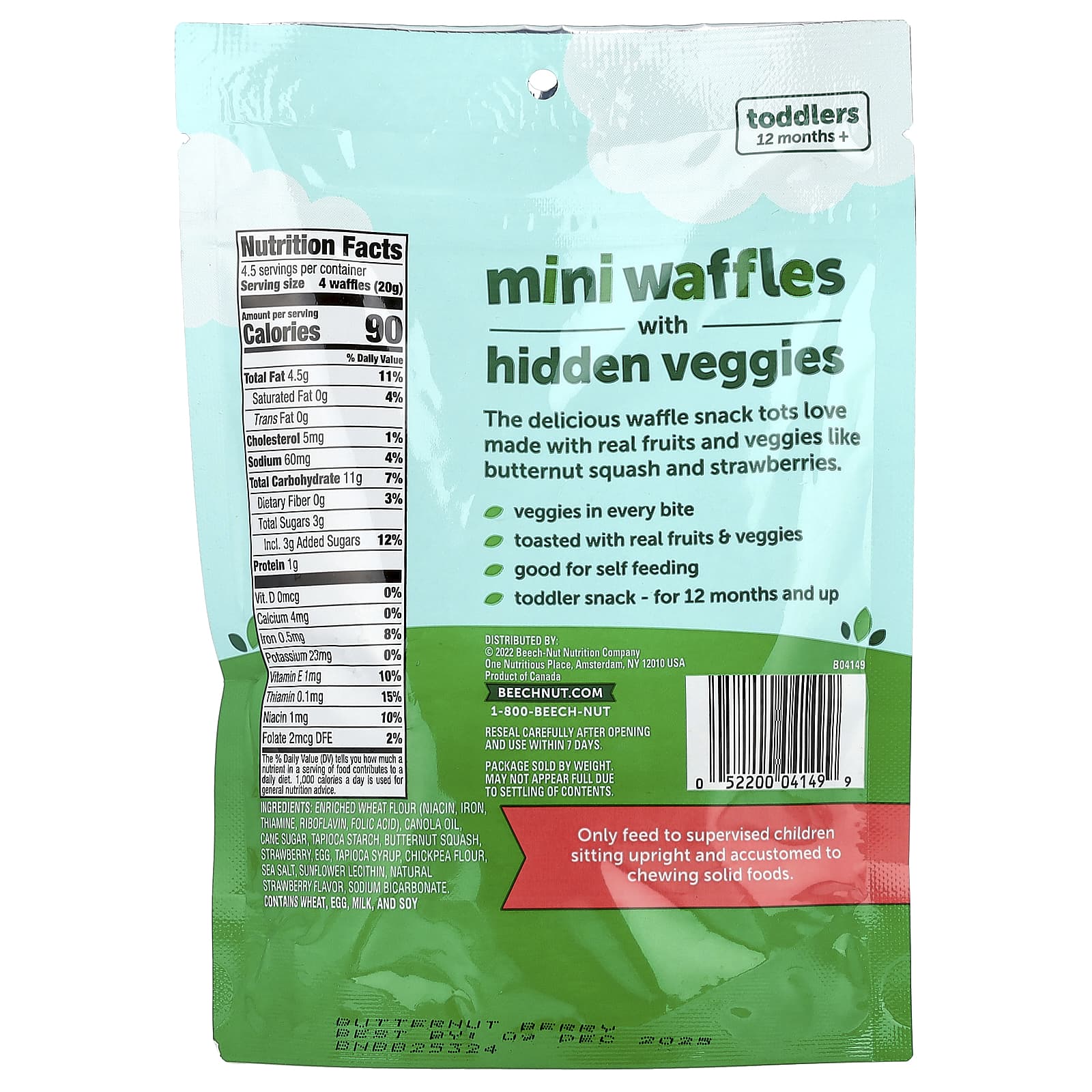Delicious Mini Waffles with Hidden Veggies for Toddlers - Butternut Berry - Image 2
