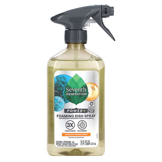 Seventh Generation Power+ Foaming Dish Spray for Easy Cleaning
