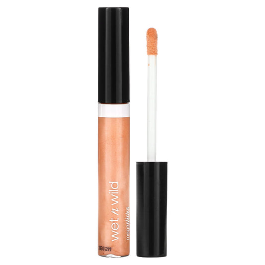 wet n wild, MegaSlicks, Lip Gloss, 556B Sun Glaze, 0.07 fl oz (2.2 ml) - Image 1