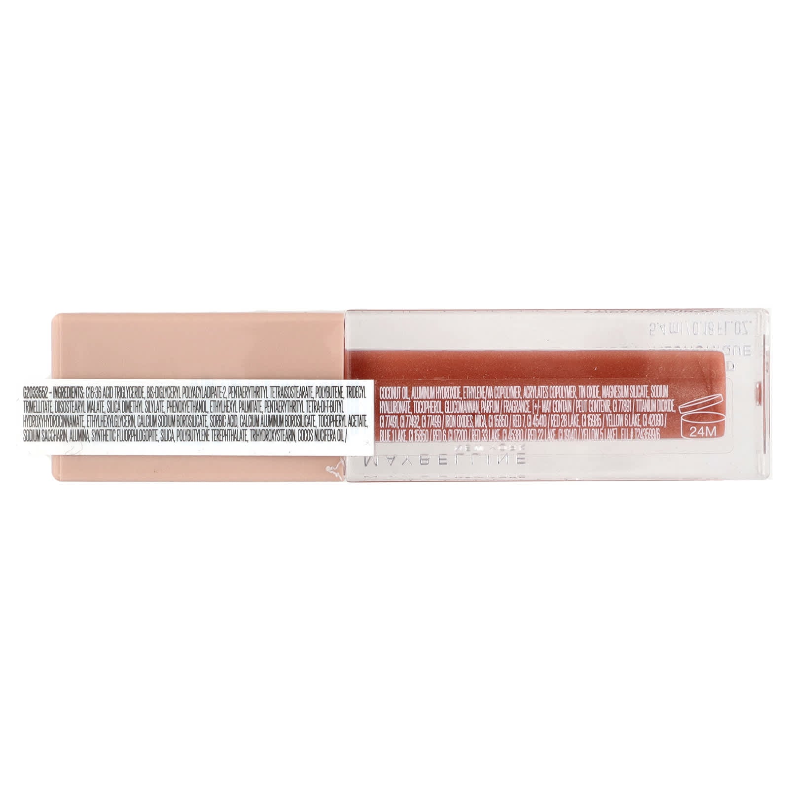 Maybelline, Lifter Gloss with Hyaluronic Acid, 009 Topaz, 0.18 fl oz (5.4 ml) - Image 2