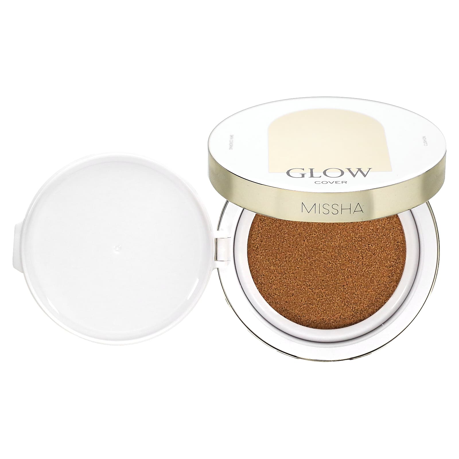 Missha, Glow Cushion, No. 23 Sand, 0.49 oz (14 g) - Image 1