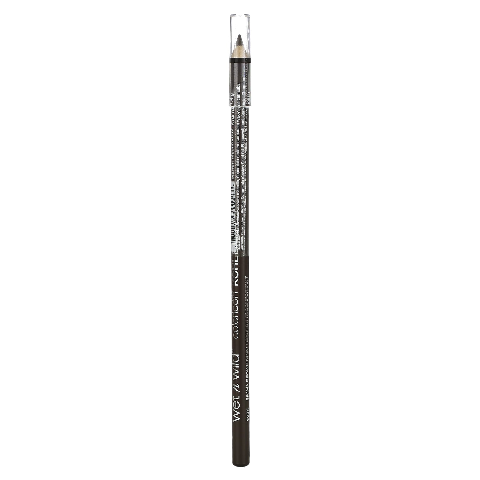 wet n wild, Color Icon Kohl Eyeliner, 603A Simma Brown Now!, 0.04 oz (1.4 g) - Image 2