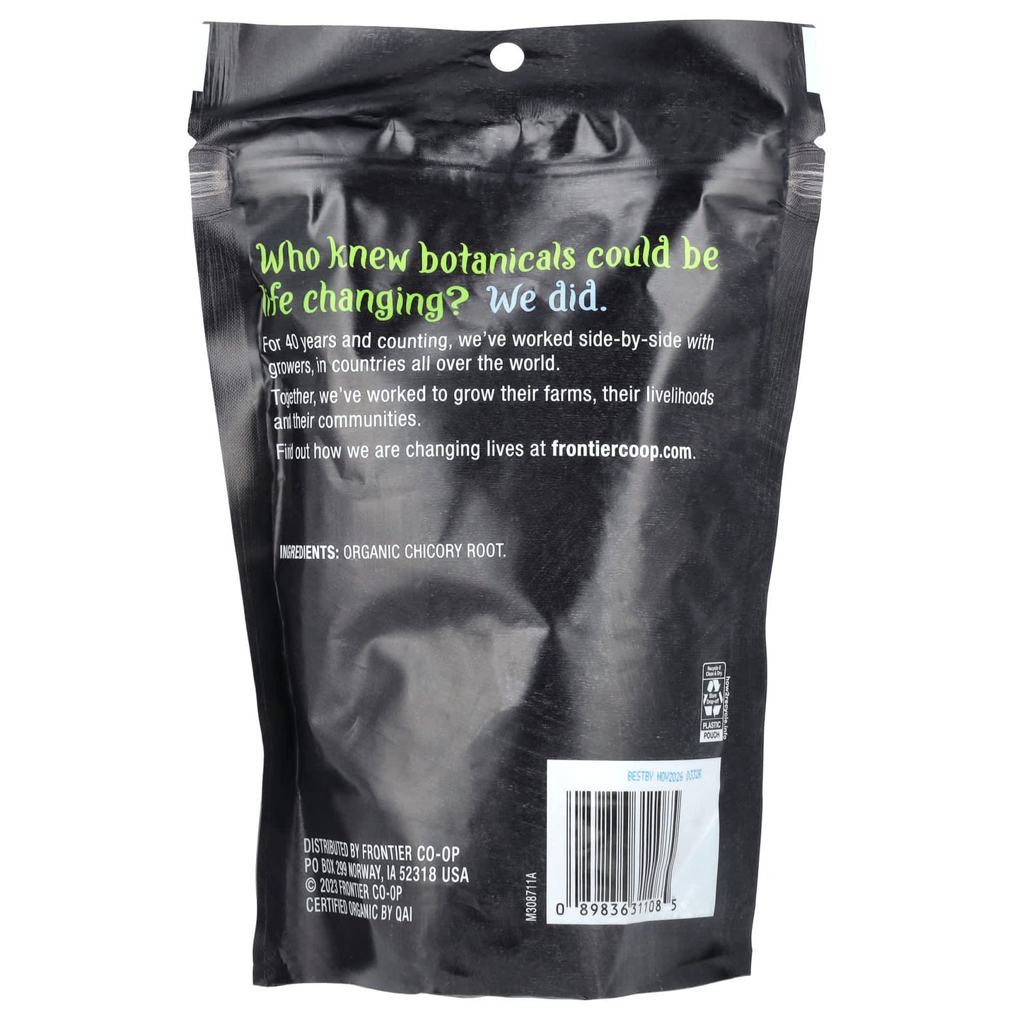 Organic Roasted Chicory Root by Frontier Co-op - 340g - Image 2