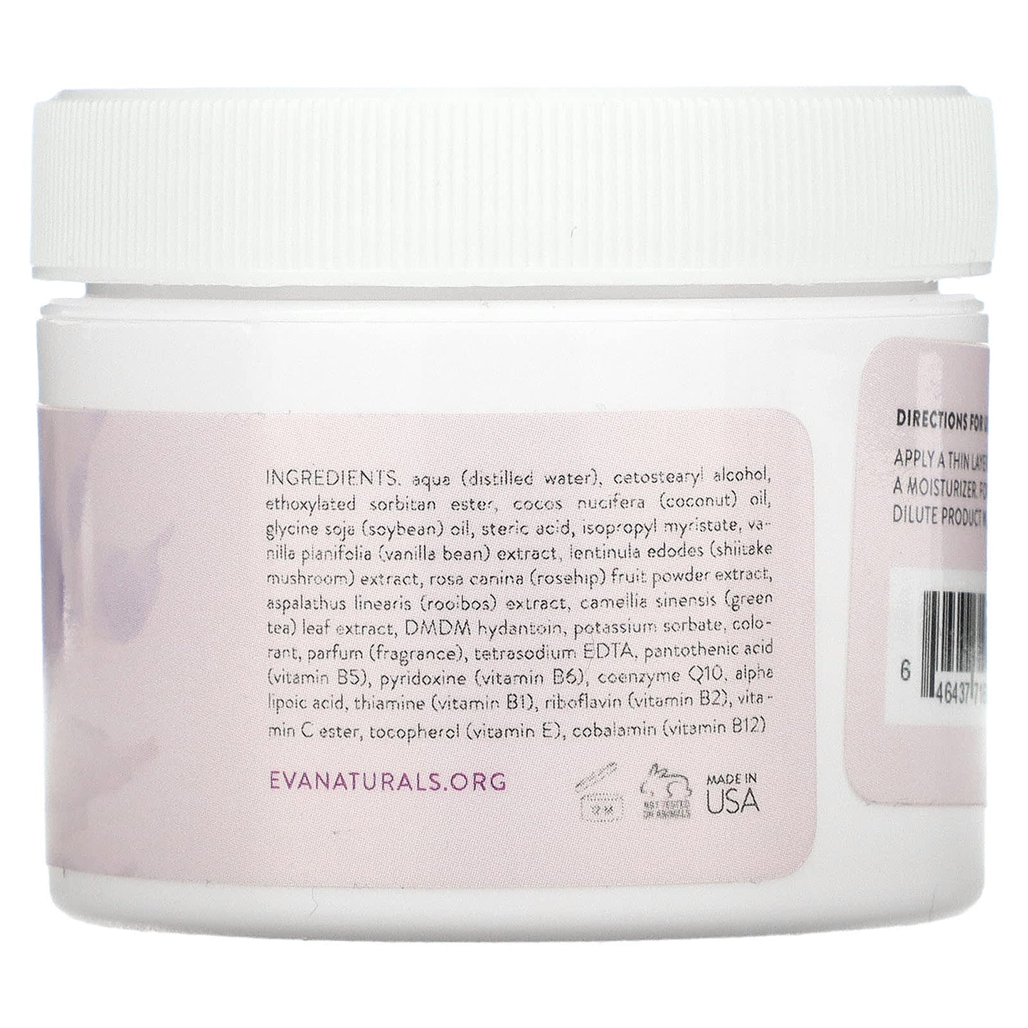 Eva Naturals Vanilla Bean Night Cream for Radiant Skin - Image 2