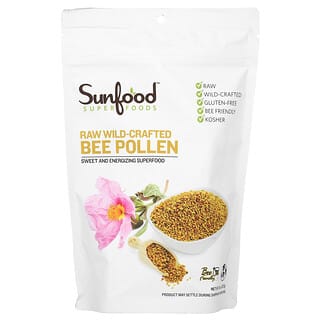 Raw Wild-Crafted Bee Pollen, 8 oz - Nutrient Dense Superfood