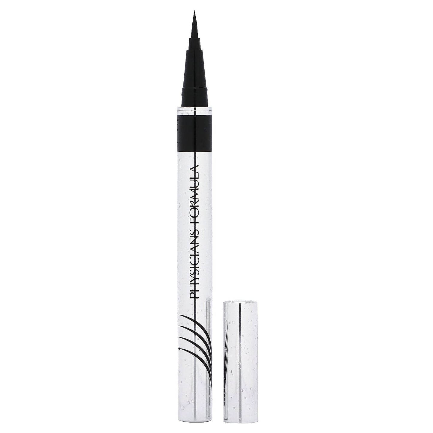 Physicians Formula, Eye Booster, Waterproof Ultra-Fine Liquid Eyeliner, PF10970 Blackest Black, 0.03 fl oz (1 ml) - Image 1