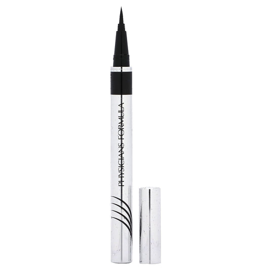 Physicians Formula, Eye Booster, Waterproof Ultra-Fine Liquid Eyeliner, PF10970 Blackest Black, 0.03 fl oz (1 ml) - Image 1