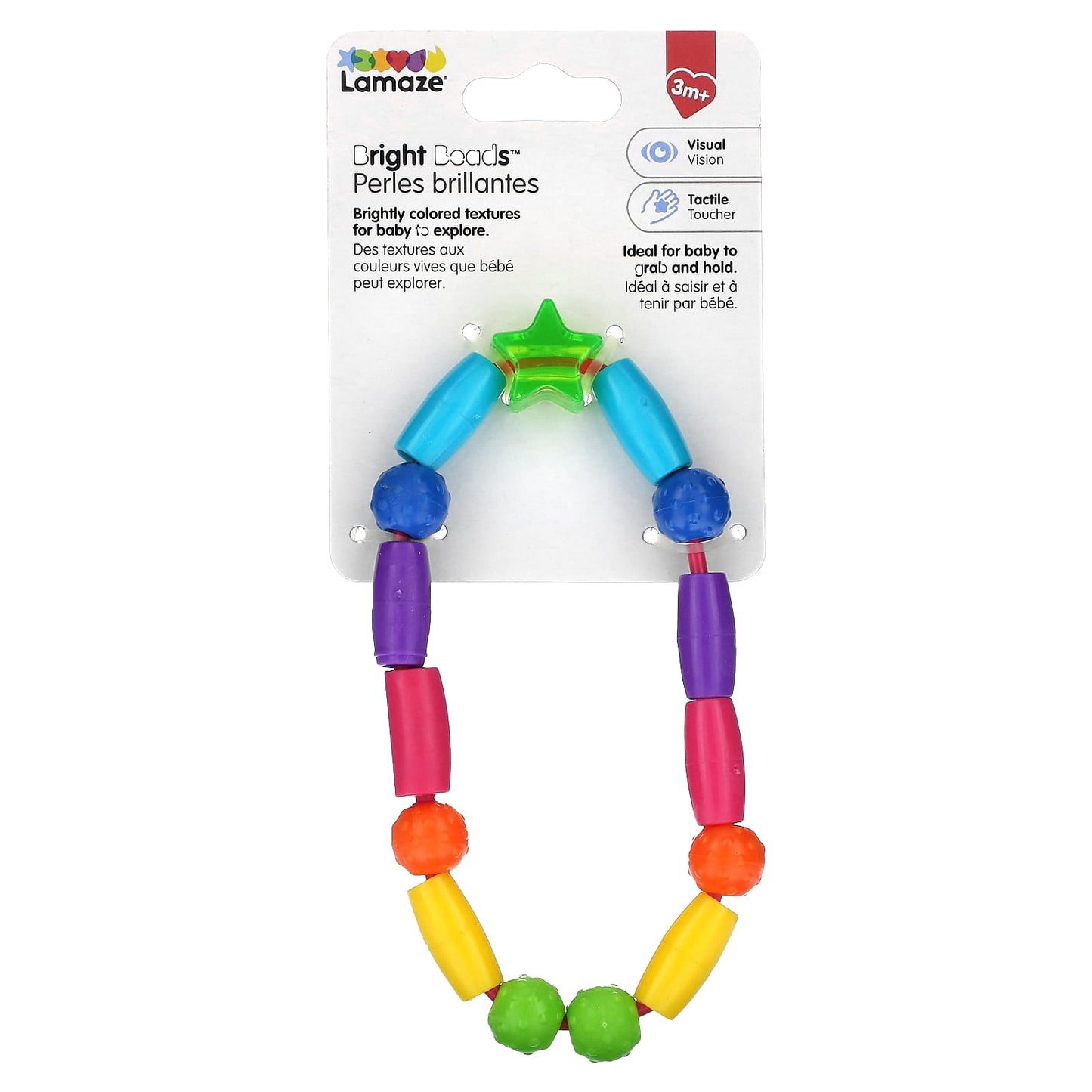 Lamaze, Bright Beads, 3M+, 1 Toy - Image 1