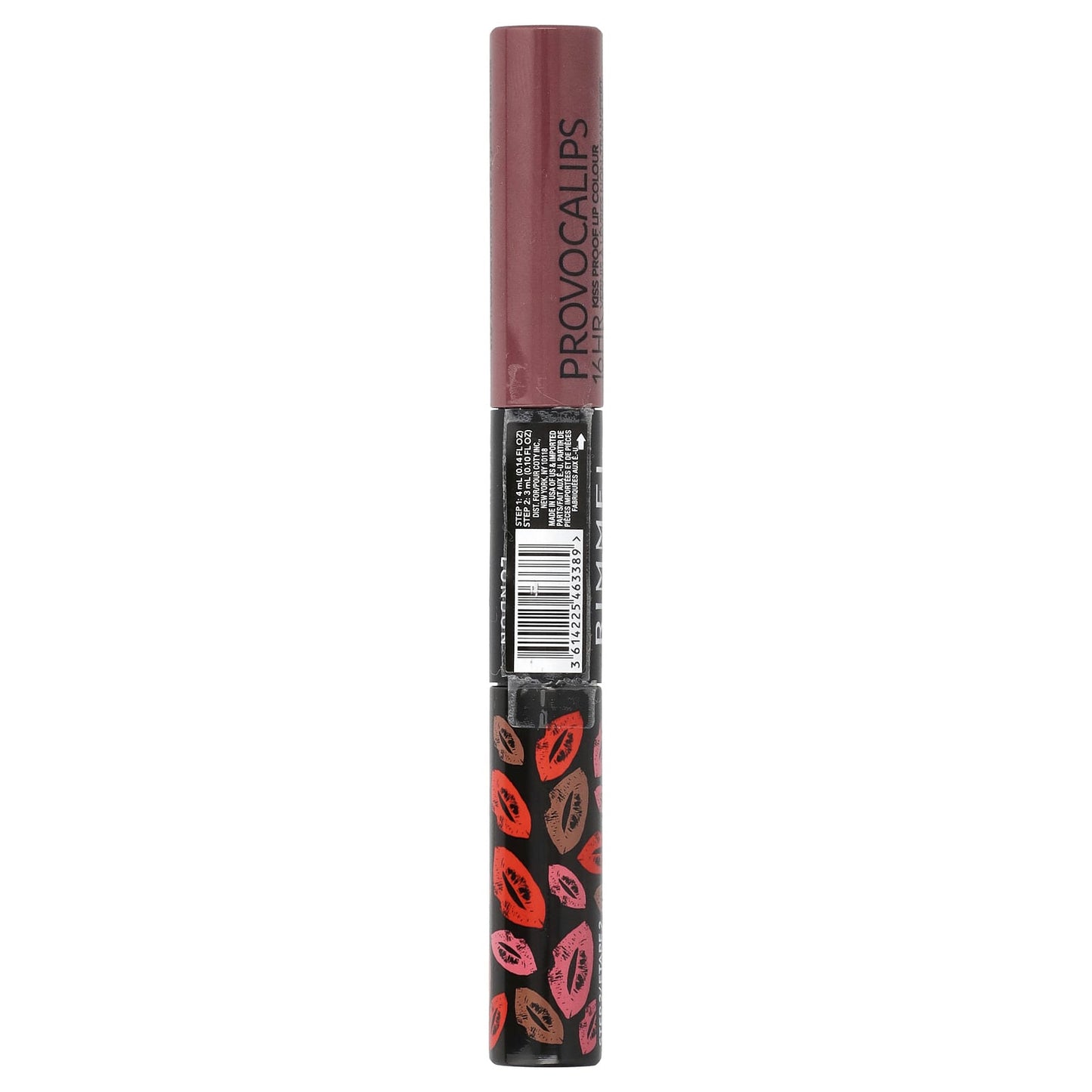 Rimmel London, Provocalips, 16HR Kiss Proof Lip Color, 220 Lazy Daze, 0.14 fl oz (4 ml) / 0.1 fl oz (3 ml) - Image 2