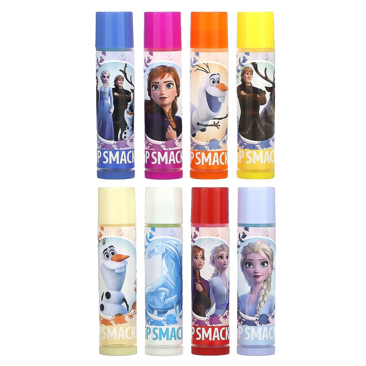 Lip Smacker, Disney Frozen II, Lip Balm, Party Pack, 8 Pack, 1.12 oz (32 g) - Image 1