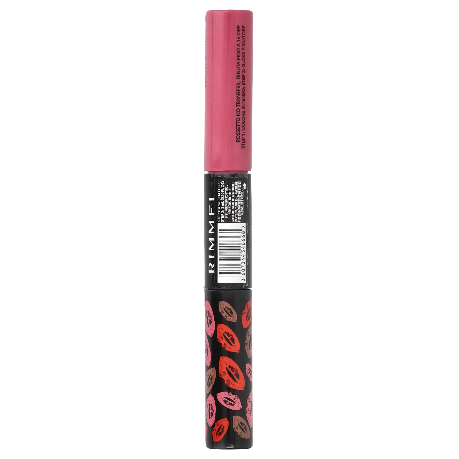 Rimmel London, Provocalips, 16HR Kiss Proof Lip Color, 200 I'll Call You, 0.14 fl oz (4 ml) / 0.1 fl oz (3 ml) - Image 2