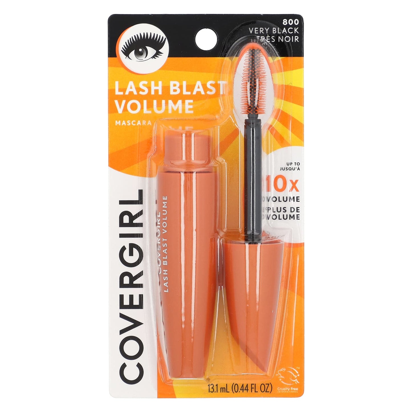 Covergirl Lash Blast Volume Mascara, 800 Very Black, 0.44 fl oz - Image 2
