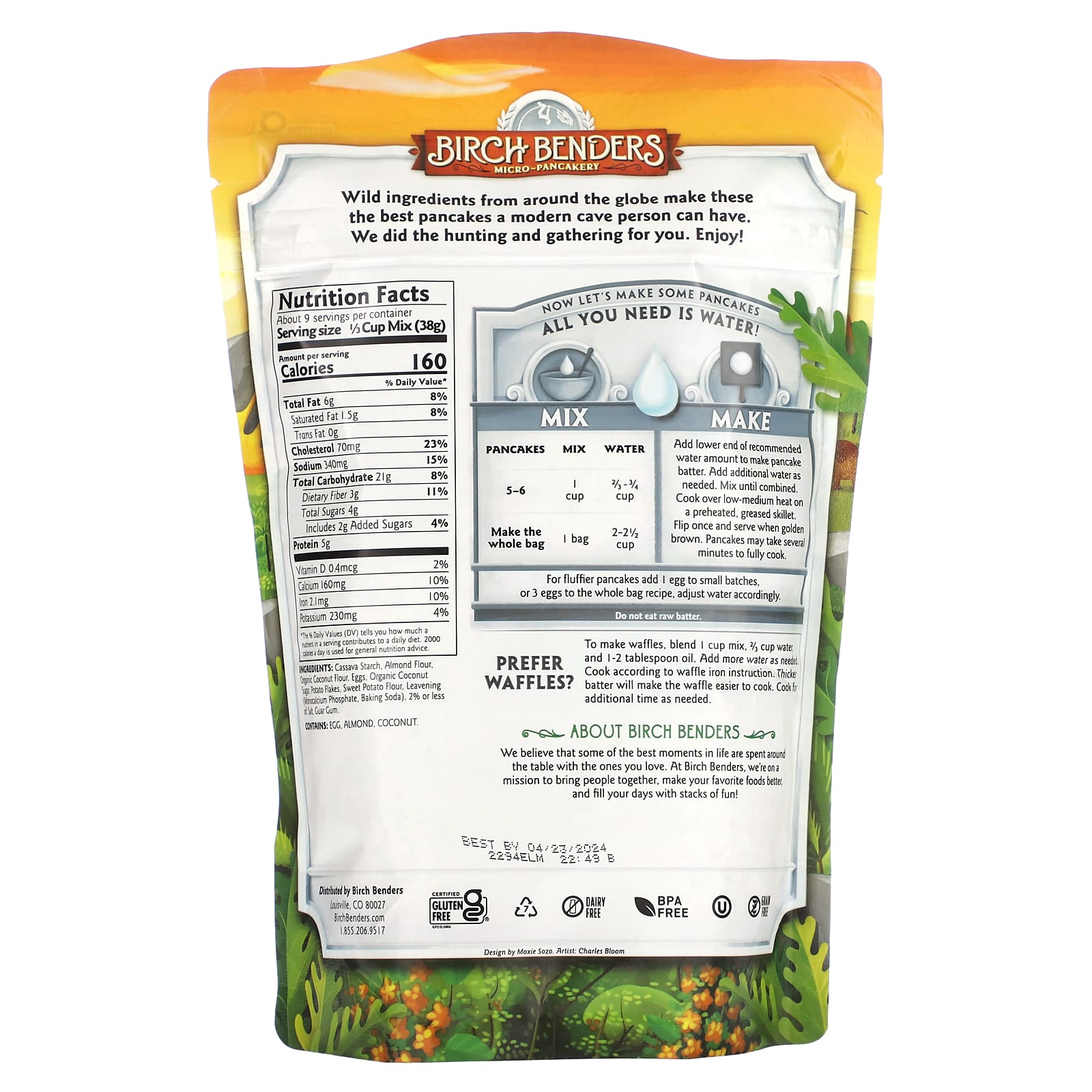 Paleo Grain-Free Pancake & Waffle Mix | Certified Gluten-Free - Image 2