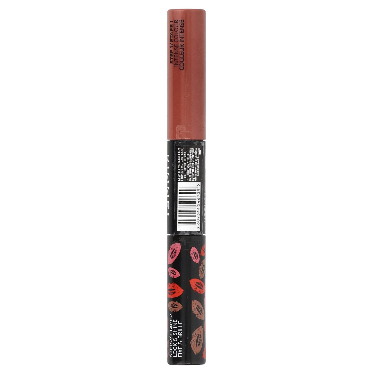 Rimmel London, Provocalips, 16HR Kiss Proof Lip Color, 730 Make Your Move, 0.14 fl oz (4 ml) / 0.1 fl oz (3 ml) - Image 2