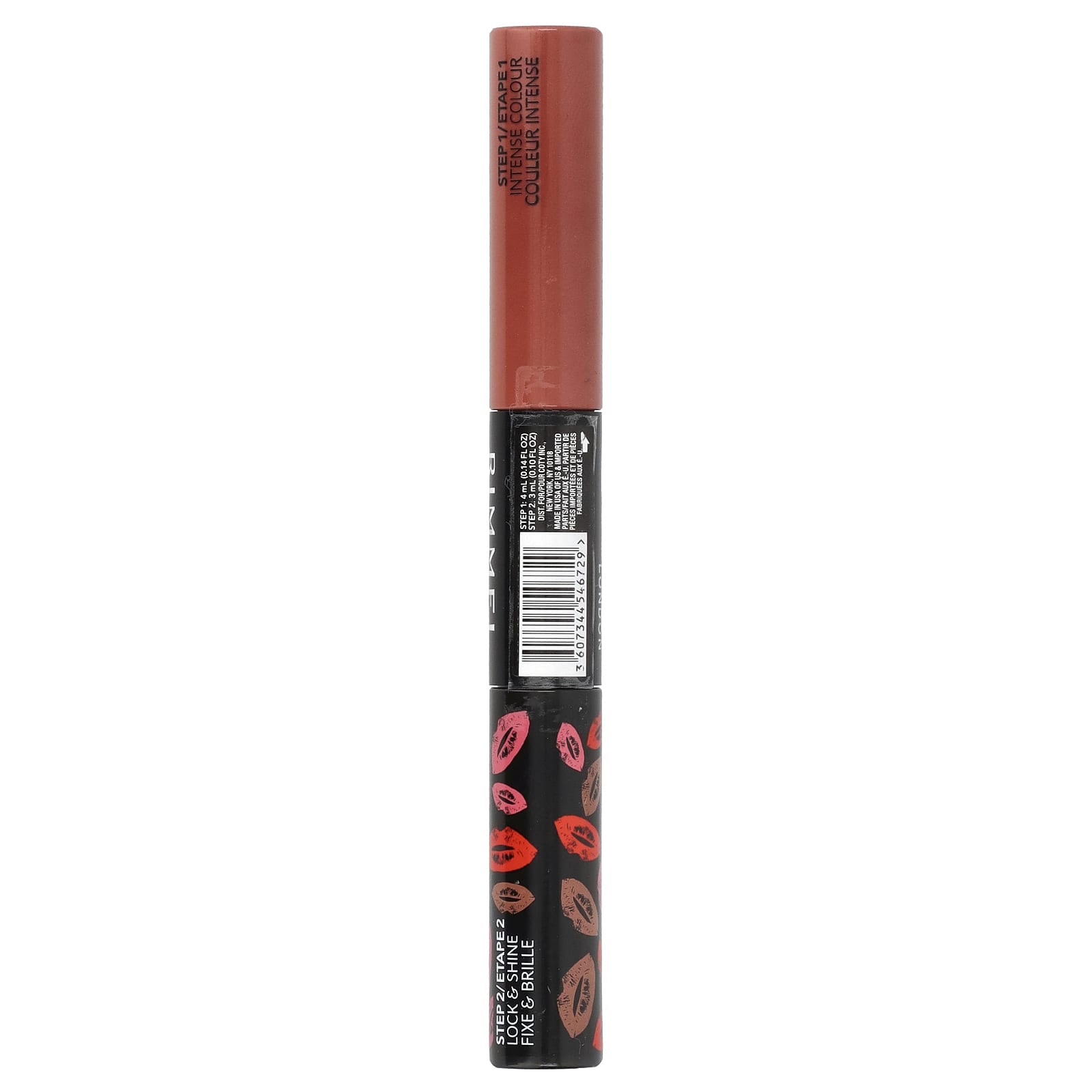 Rimmel London, Provocalips, 16HR Kiss Proof Lip Color, 730 Make Your Move, 0.14 fl oz (4 ml) / 0.1 fl oz (3 ml) - Image 2